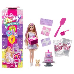 BARBIE PARTY REVEAL MUÑECA MOR