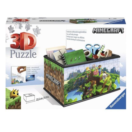 PUZZLE 3D STORAGE BOX MINECRAF