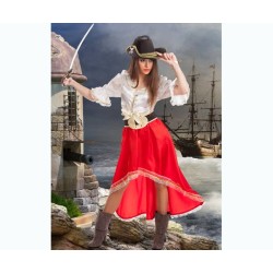 DISFRAZ  ZINGARA ROJA ADULTO T