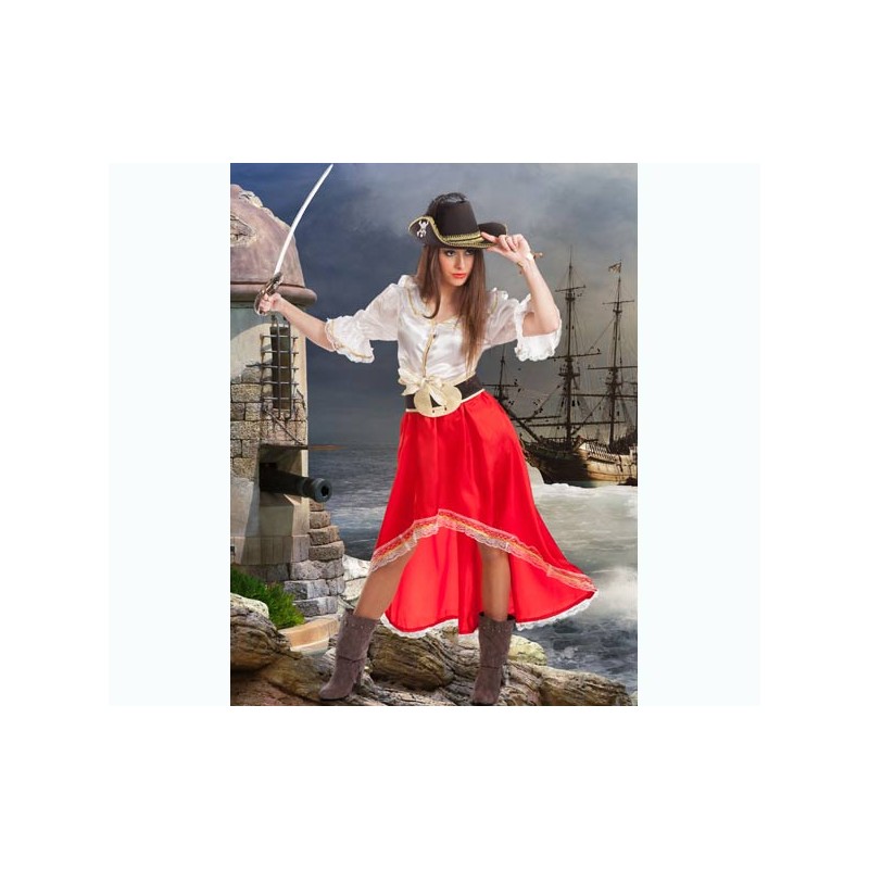 DISFRAZ  ZINGARA ROJA ADULTO T