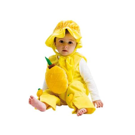 DISFRAZ BEBE PIÑA T.3-12MESES