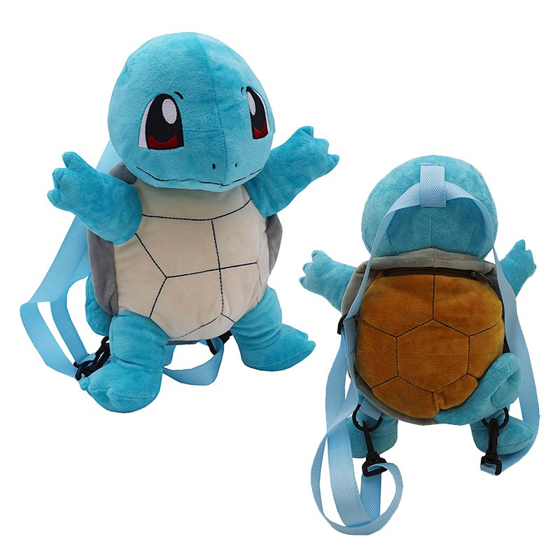 MOCHILA POKEMON SQUIRTLE PELUC