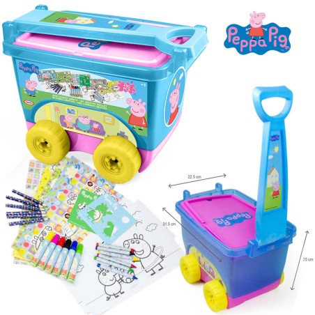 PEPPA PIG MI TROLLEY CREATIVO