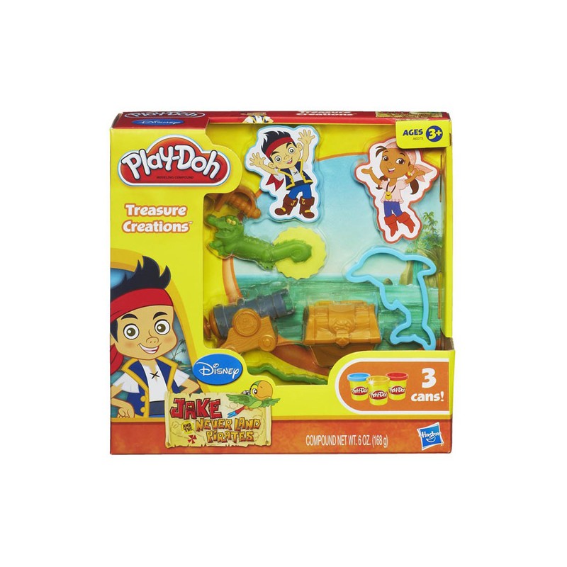 PLAYDOH JACKE Y LOS PIRATAS