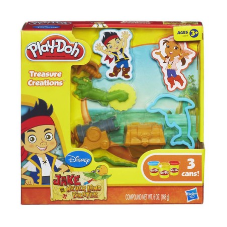 PLAYDOH JACKE Y LOS PIRATAS