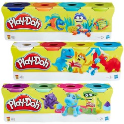 PLAYDOH PACK DE 4 BOTES