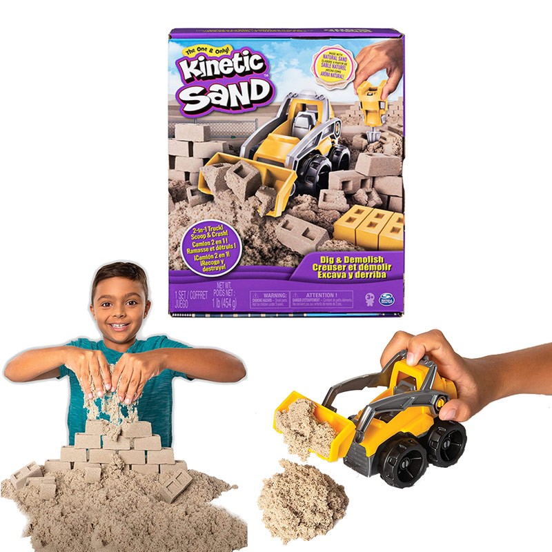 KINETIC SAND EXCAVA Y DERRIBA
