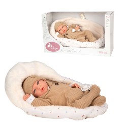 MUÑECA REBORN ARIAS 40 CM OLON