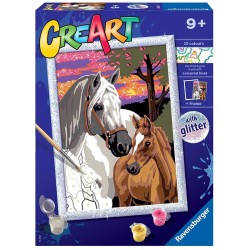 CREART SERIE D CABALLOS AL ATA
