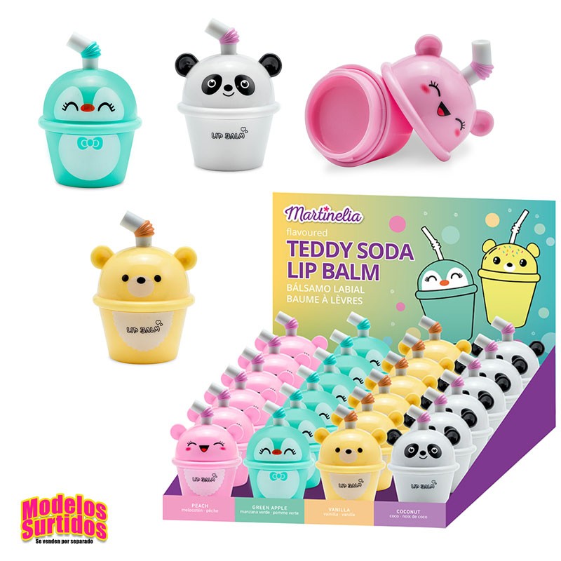 MARTINELIA TEDDY SODA LIP BALM
