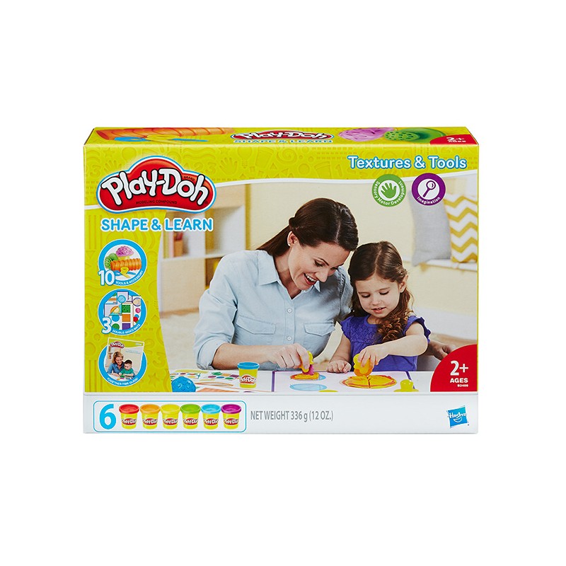 PLAYDOH APRENDE TEXTURAS Y HER
