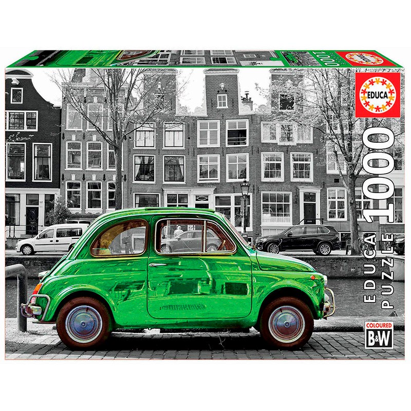 PUZZLE 1000P COCHE EN AMSTERDA