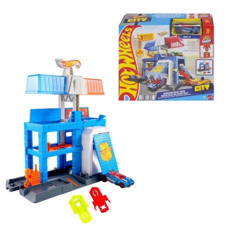 HOTWHEELS CITY COMISARIA POLIC