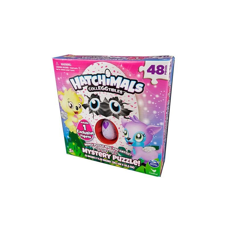 HATCHIMAL MISTERY PUZZLE+1 FIG