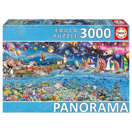 PUZZLE 3000P VIDA EN LA COSTA
