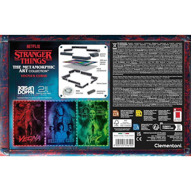 PUZZLE 520P STRANGER THINGS VE