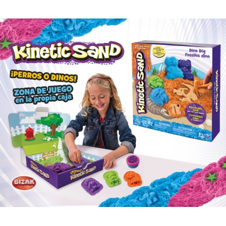 KINETIC SAND PERROS/DINOS