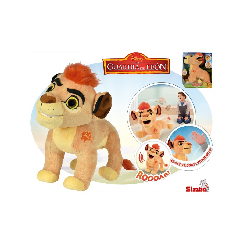 LA GUARDIA DEL LEON PELUCHE IN