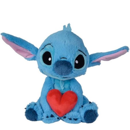 PELUCHE STITCH CON CORAZON 25