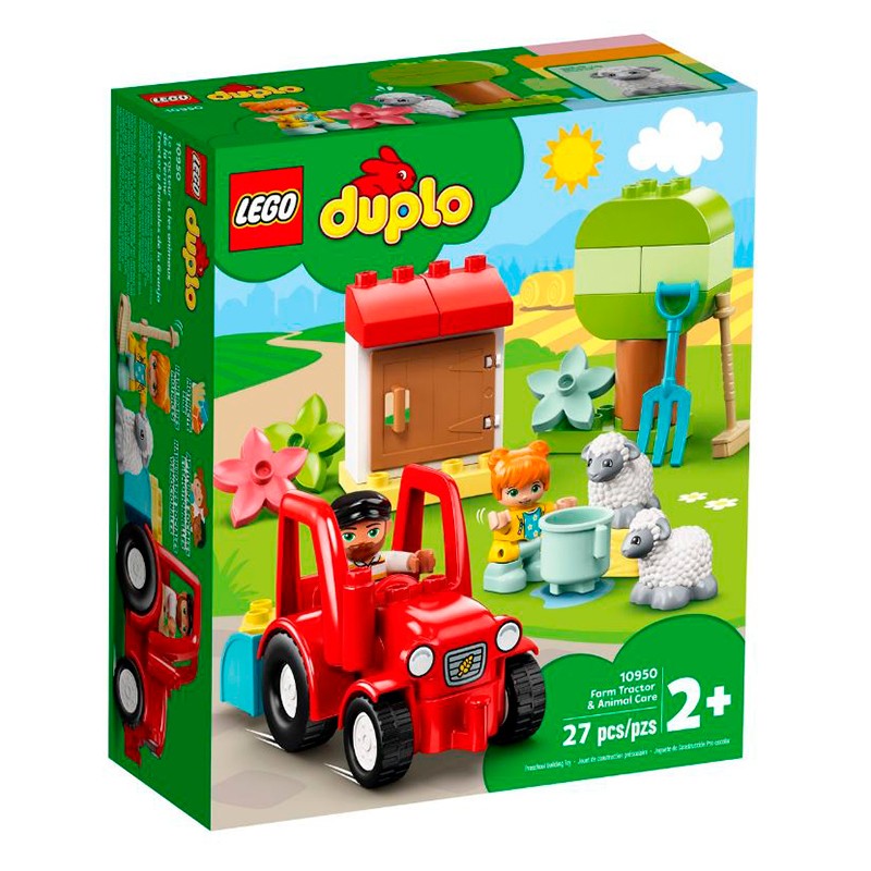 DUPLO TRACTOR Y ANIMALES DE LA