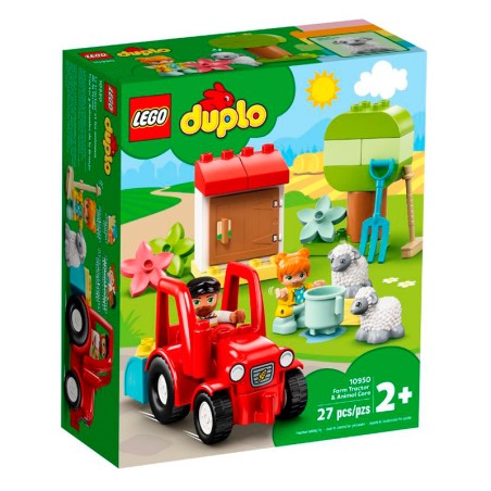 DUPLO TRACTOR Y ANIMALES DE LA