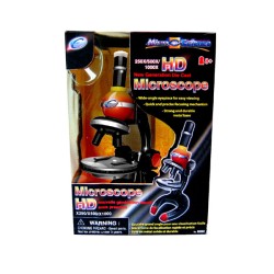 MICROSCOPIO METAL HD 1000X