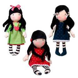 GORJUSS SET 3 MUÑECAS Y MALETI