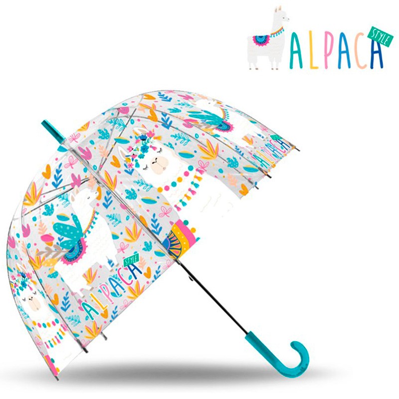 ALPACA PARAGUAS TRANSPARENTE M