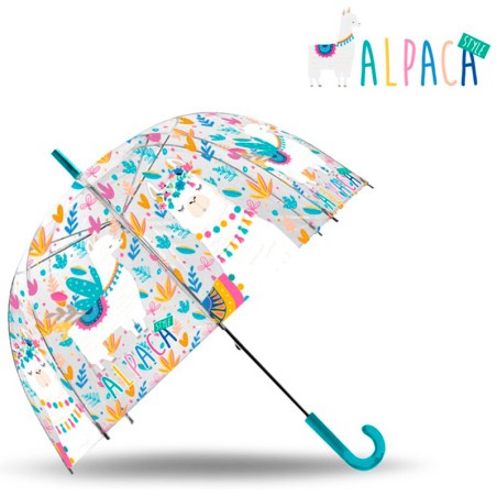 ALPACA PARAGUAS TRANSPARENTE M