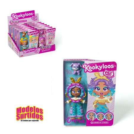 KOOKYLOOS PETS PARTY DOLLS DIS
