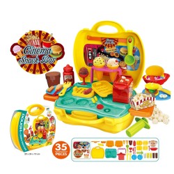 MALETA PLASTILINAS COMIDAS 35