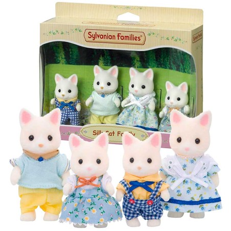 SYLVANIAN FAMILIA GATOS SEDA