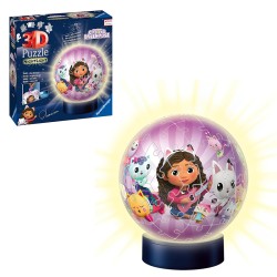 PUZZLE 3D BALL 72P NIGHTLAMP G