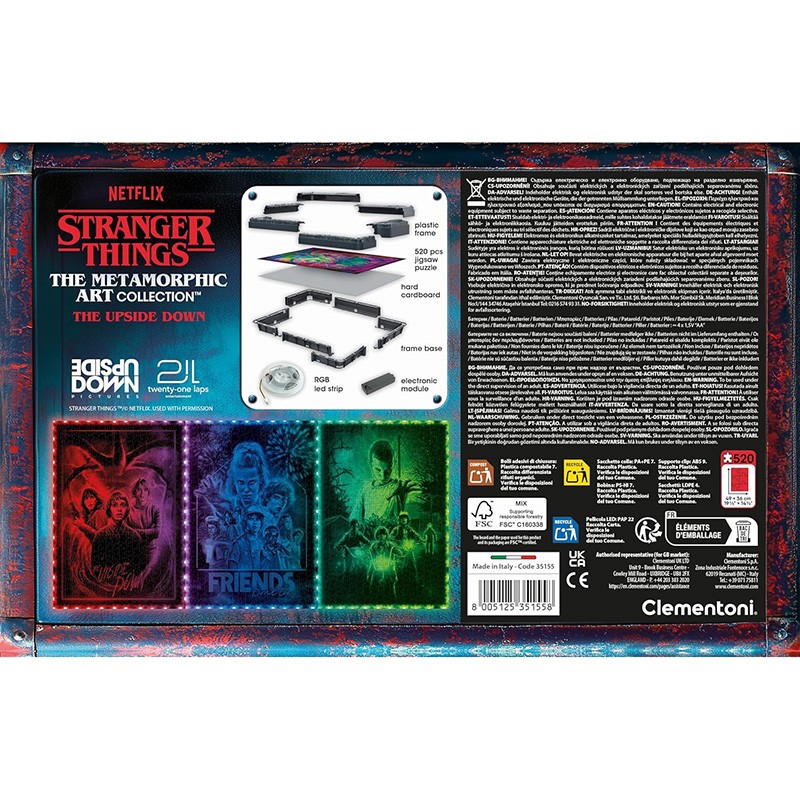 PUZZLE 520P STRANGER THINGS TH