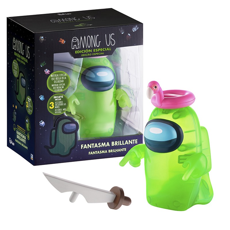 AMONG US FIG.ACC.BRILLA EN OSC