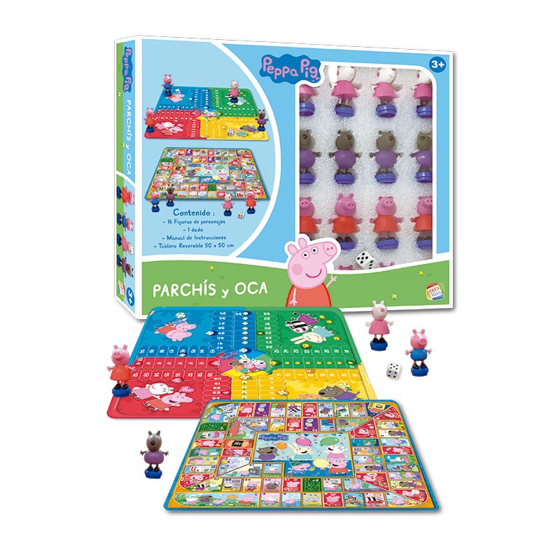 PARCHIS Y OCA PEPPA PIG