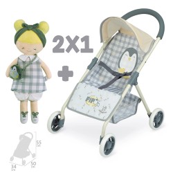 PIPO SILLA DE MUÑECA CON MUÑEC