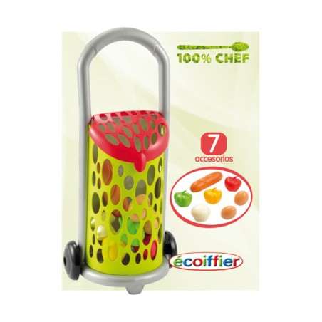 100% CHEF CARRITO COMPRA CON A