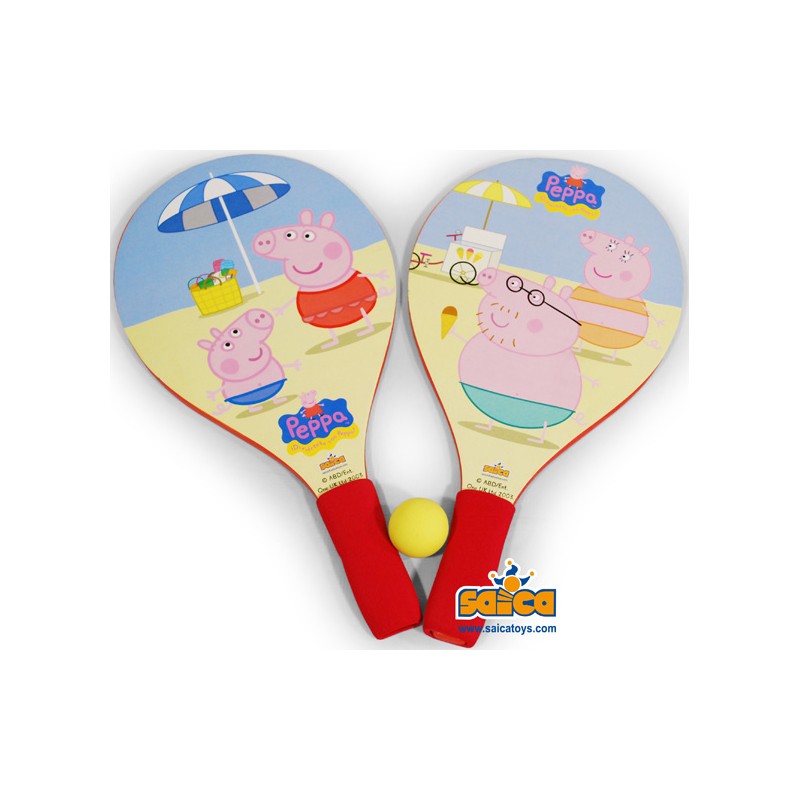 PALAS PLAYA MADERA PEPPA PIG