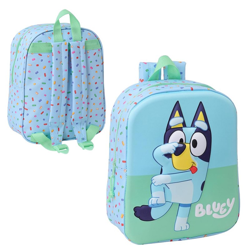 MOCHILA GUARDERIA 3D BLUEY 3D
