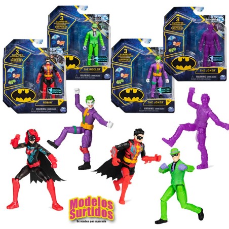BATMAN FIGURAS 10CM SDO MALOS