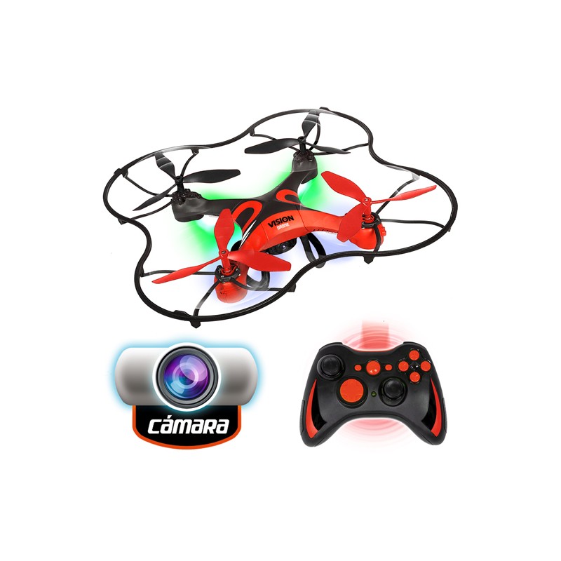 VISION DRONE CON CAMARA FOTO Y