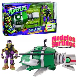 TORTUGAS NINJA T SUB + FIGURA