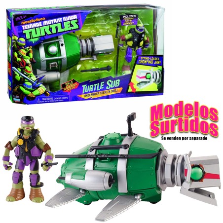TORTUGAS NINJA T SUB + FIGURA