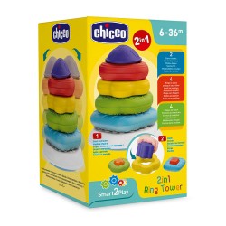 2 EN 1 PIRAMIDE DE ANILLOS