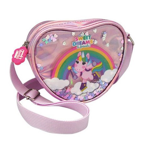 BOLSO PU PLATEADO SWEET DREAMS