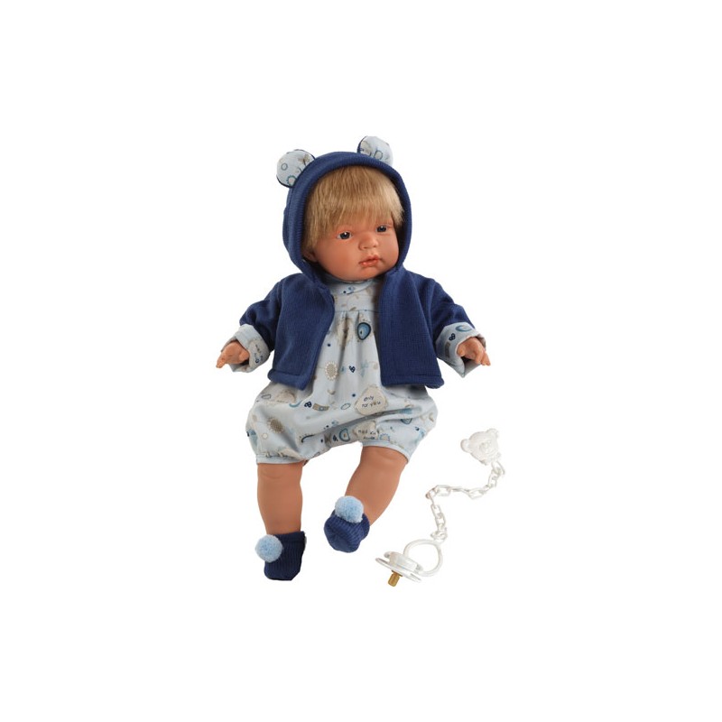 MUÑECA SASHA LLORON 38Cm