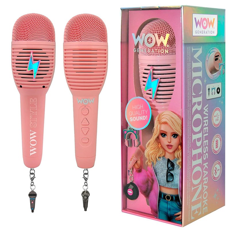 MICRÓFONO GRABADORA WOW GENERA