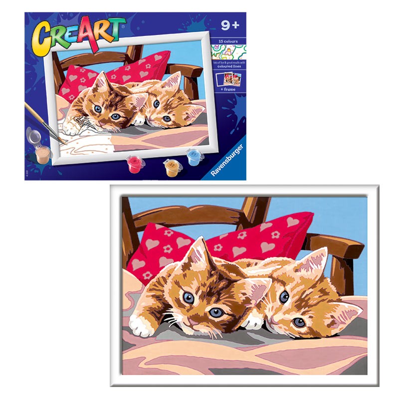 CREART SERIE D GATITOS EN LA A