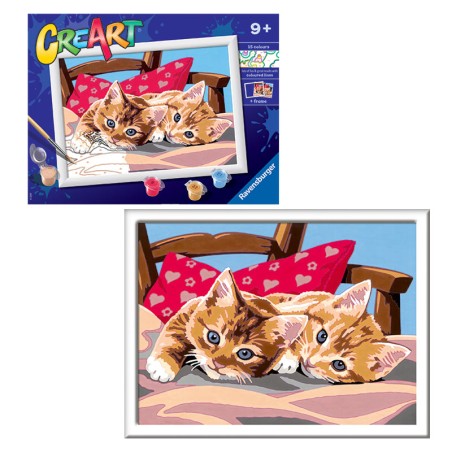 CREART SERIE D GATITOS EN LA A